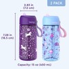 Bentgo Kids Prints Water Bottle Bundle - Set Includes 2