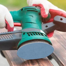 LEONTOOL 9 Inch Mesh Abrasive 180 Grit 5 Pack Hook & Loop Drywall Sanding Discs, Aluminium Oxide Nylon, Compatible with Orbital & Random Orbital Sanders, Ideal for Metal, Wood & Gypsum