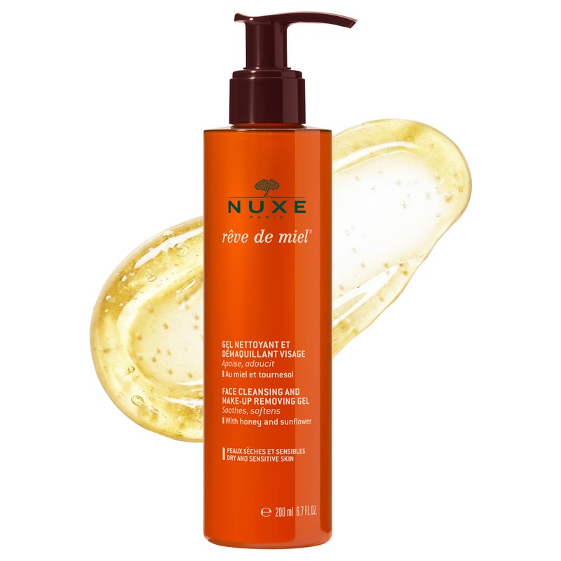 NUXE Rêve de Miel Face Cleansing and Make-Up Removing Gel,