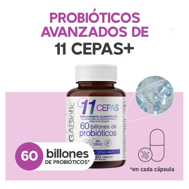 Probioticos Cepas Billones Megabiotic Cápsulas Sabor Suplemento Alimenticio Hombre Mujer