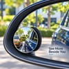 360° Adjustable Blind Spot Mirrors for Cars – Wide-Angle Convex