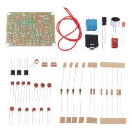 eMagTech 1Set DIY FM Transmitter Kit 88-108MHz Wireless Microphone with Low Power Consumption and 5-50M Transmission Range DC 3-6V FM Transmitter Module