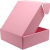 Lmuze Small Pink Shipping Boxes for Small Business Pack of