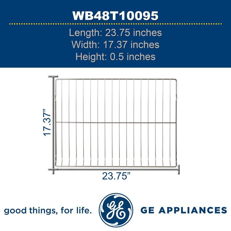GE WB48T10095 Genuine OEM Rack for GE Ovens, 23.75 x