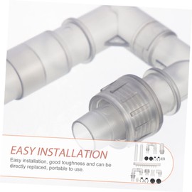 Housoutil 1 Set Plumbing Fittings Aquarium Filter Fish Tank Accessory Aquarium Outlet Aquarium Intake Outflow Filter Water Tubing Filters Pipeline Bar Tube Accessories Work Abs Water
