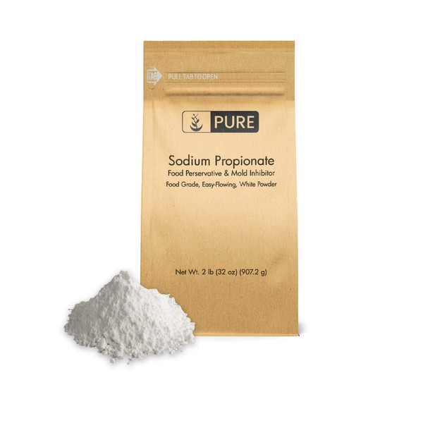PURE Sodium Propionate Powder (2 lb.), Food Safe Mold Inhibitor