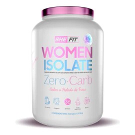 Bhp She Fit Proteína Women Iso Zero Carb + Creatina 250g (sabor Helado De Fresa)