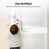 4 Pack Zigbee Door Sensor, Mini Smart Contact Sensor for