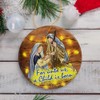 Festive Nativity Ornament with Jesus and Mary Birth of Christ