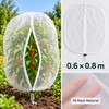 Garden Insect Mesh Cover for Plant Protection – Zipper Drawstring
