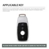 ontto Suede Car Key fob Cover Fit for Mercedes A