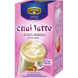 Chai Latte Exotic India - Coconut-Almond - Krueger You 250 g, Krüger / Germany