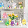 224 Pcs Easter Foam Stickers Set Egg Bunny DIY Craft
