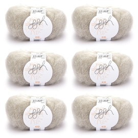 ggh Kid Box - 6 balls of knitting wool made of kid mohair - colour 125 - angorakanin