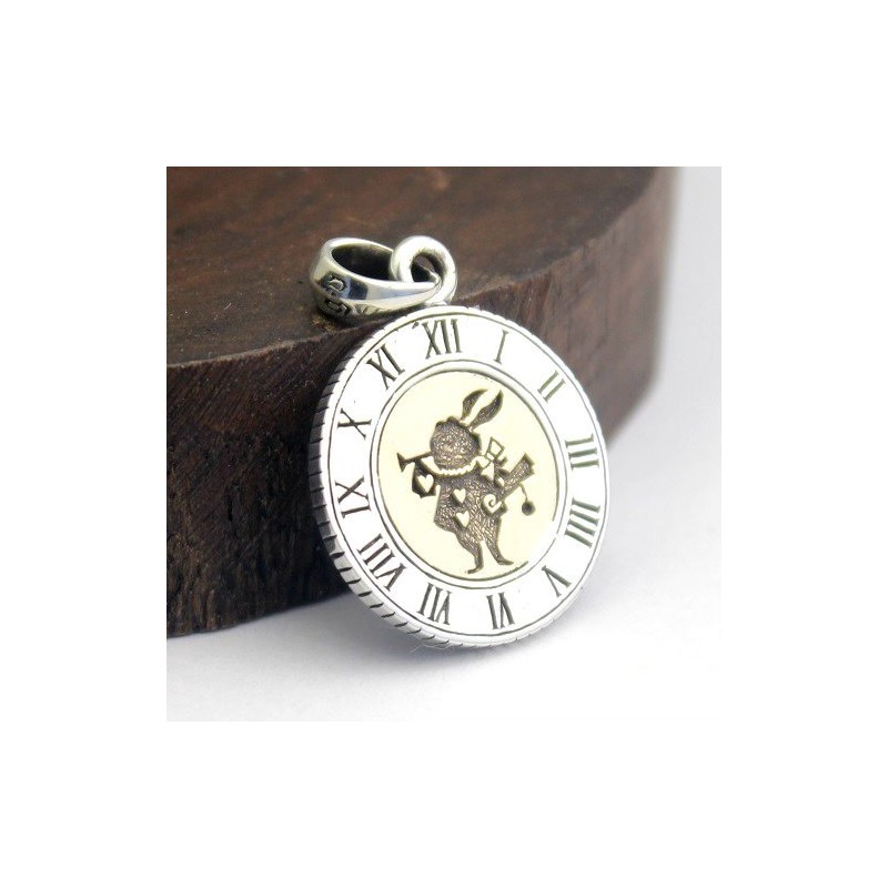 Good vibrations Good Vibration Alice Rabbit Playing Cards Coin Pendant,
