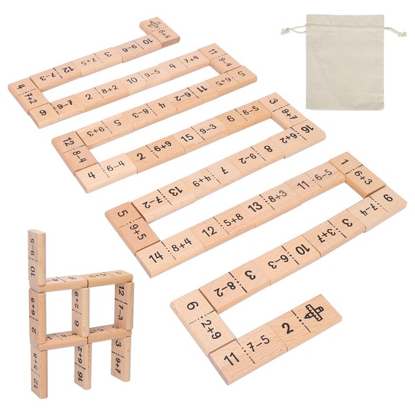 LOPOTIN 38-Piece Calculation Learning 1st Class Calculate up to 20