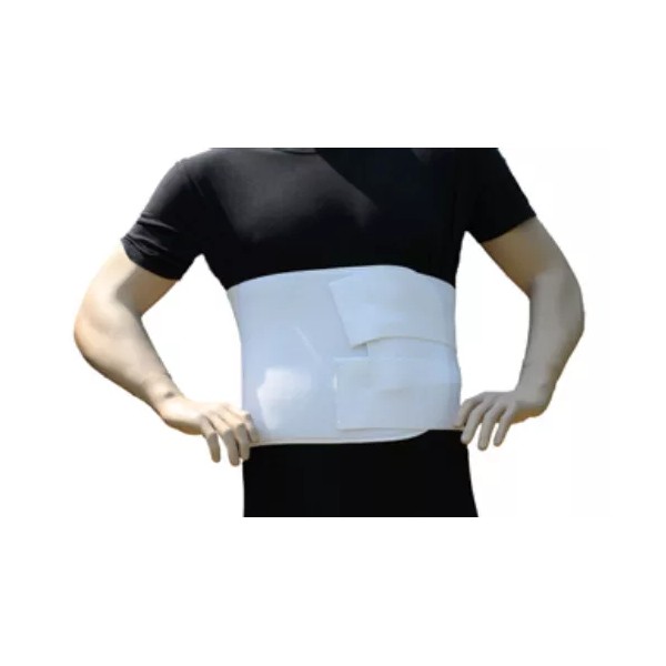 Alpha Medical Triple Closure Abdominal Binder Hernia Binder - Large,