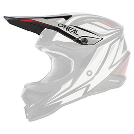 O'NEAL Motorcycle Helmet Replacement Parts Enduro Motocross Replacement Visor for 3SRS Helmet Vertical V.23 Spare Visor 3SRS Helmet Vertical V.23 Black White One Size