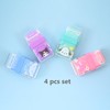 4 Pack Kawaii Cartoon Creative Roller Erasers - Roller Eraser