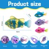 Aomantic Sarl Robot Fish Bath Toy, Pack of 4 Electronic