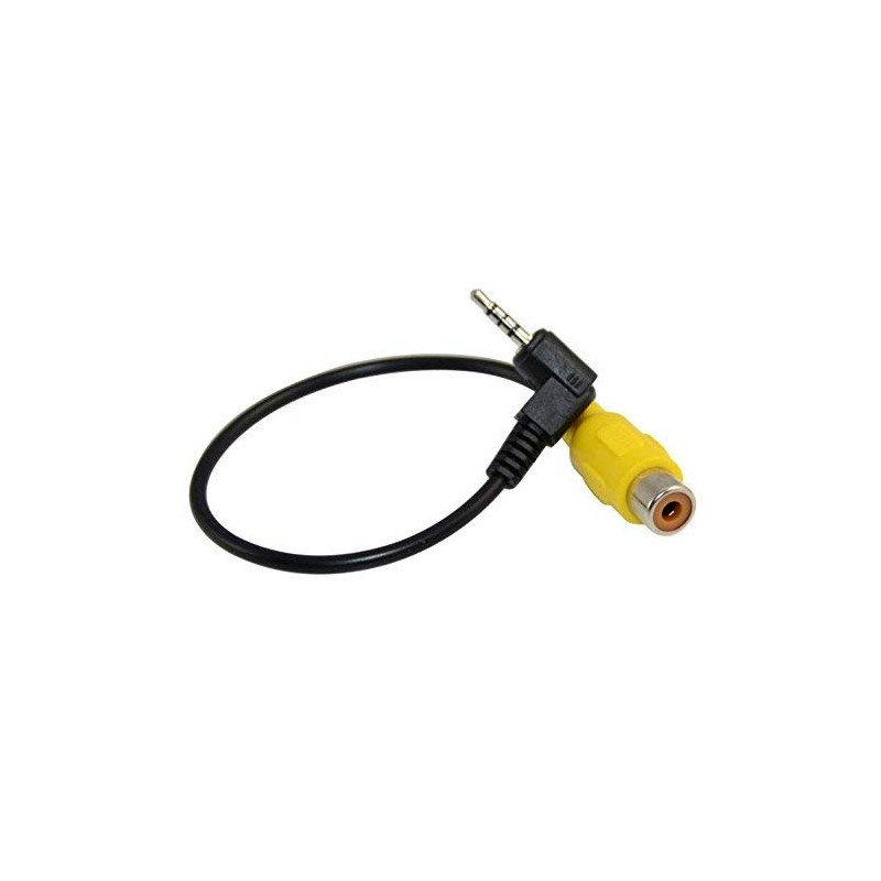 Rosebe RCA (Yellow/Video) 0.1 inch (2.5 mm) 4 Pole L