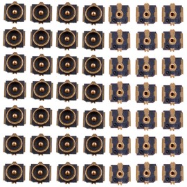 Oiyagai 50Pcs IPEX 4 U.FL SMD SMT Solder for PCB Mount Socket Jack Female RF Coaxial Connector