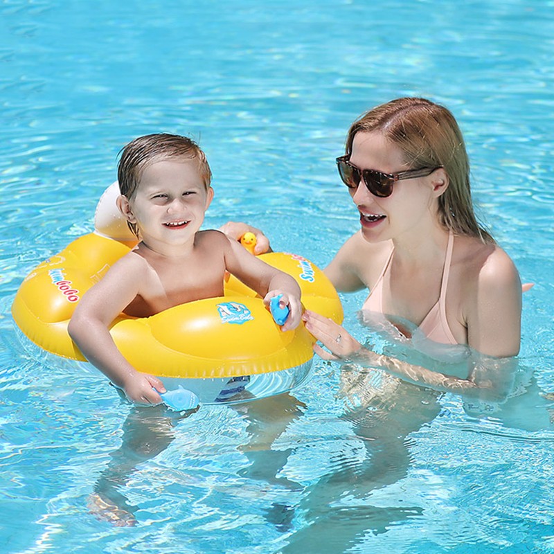 Swimbobo Cute Baby Pool Float Inflatable Baby Swim Float Baby