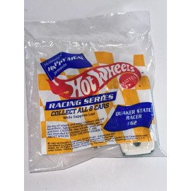 McDonald's Vintage 1992 McDonald's Happy Meal Hot Wheels “Quaker State Racer #62” NIP