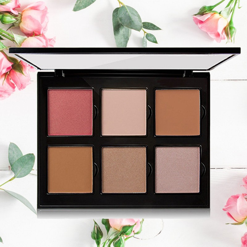 6 Colors Eyeshadow Palette Concealer Beauty Makeup Matte Eye Shadow