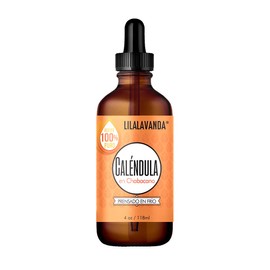 Aceite de Caléndula Orgánico 100% Puro - hidratación profunda para toda la familia - Ideal para masajes y aromaterapia - 118ml