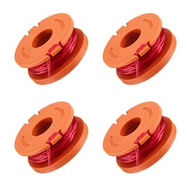 1.65mm Strimmer Spool Line Compatible with Worx Grass Trimmers WG157E, WG157E.9, WG163E, WG184 (4pcs) by Mumaxun