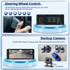 Fuluku 6.85 Inch Single Din Car Stereo with Wired Carplay