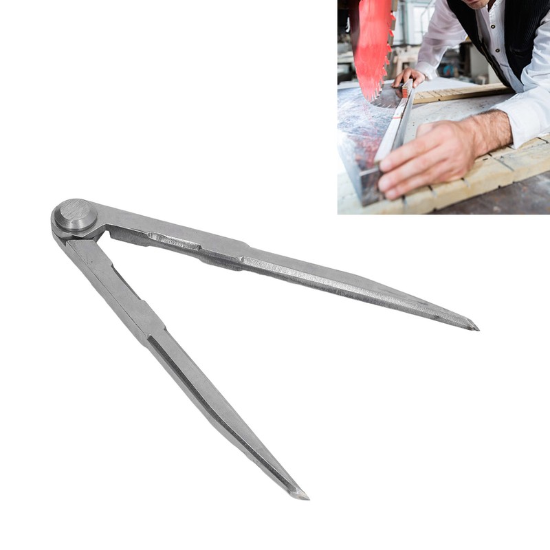 Wing Divider Carbon Steel Hardened Finely Polished Tips Accurate Positioning