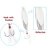Fishing Spoons Fishing Lures Hard Metal Spinner Baits Reflective Casting