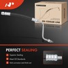 A-Premium Automatic Transmission Oil Cooler Line Hose Assembly Compatible with