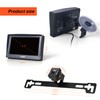 Yuwei Backup Camera for Car 4.3 Inch Monitor with IP69K