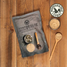 Sangwadeule 산과들에 곡물가득 블랙미숫가루 700g (블랙푸드 검은콩 등) Sankwadeul Grain Full Black Misutgaru 700g (Black Food Black Beans etc.)