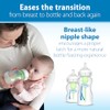 Dr. Brown's Options+ Wide-Neck Baby Bottle Nipple, Y-Cut (9 Months+),