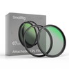 SMALLRIG 67 mm Magnetic Circular Polariser Filter + 67 mm