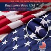 Rushmore Rose USA American Flags for Outside 3x5 American Flag