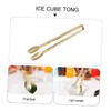 Ciieeo 304 Stainless Steel Ice Cube Tongs – Thick Food