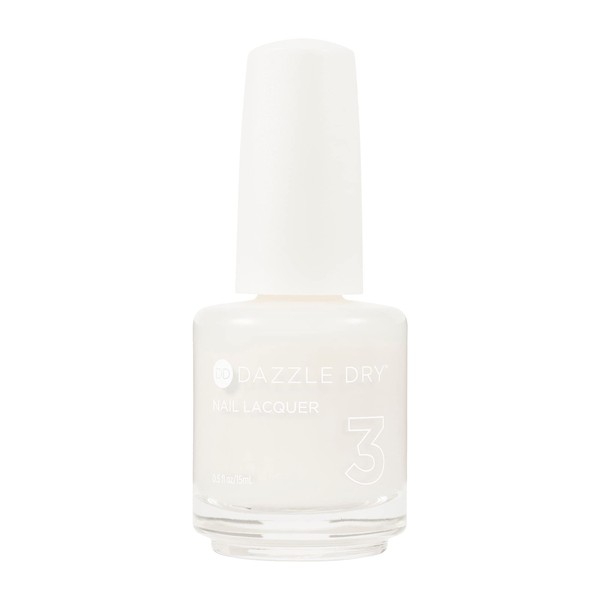 Dazzle Dry Nail Lacquer (Step 3) - Breathe Free - A sheer, milky soft marshmallow nude. (0.5 fl oz)