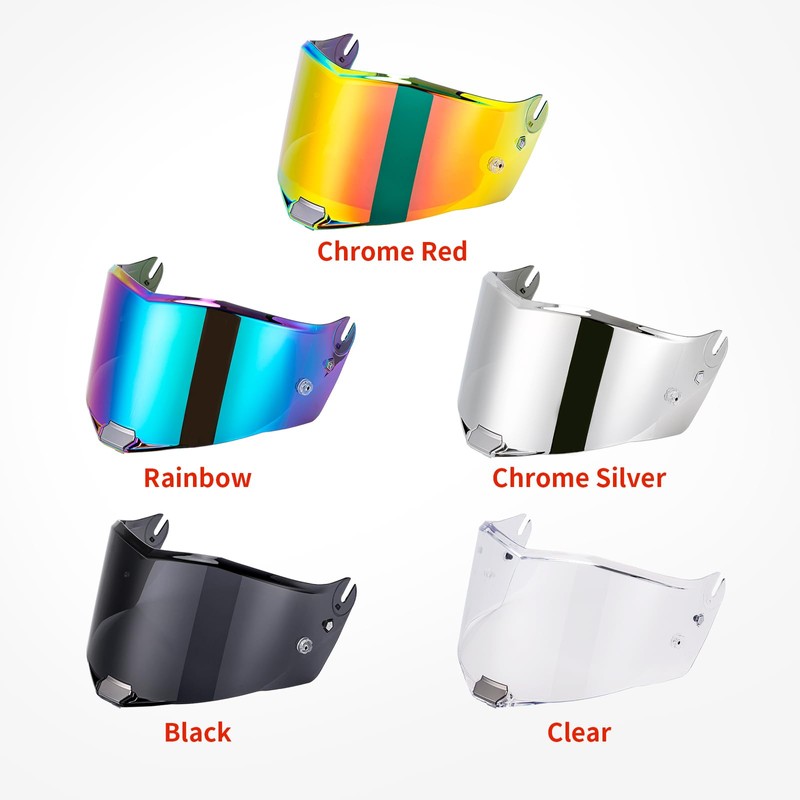 JQF Gear Helmet Shield for Thunder Helmets Face Visor Replacement