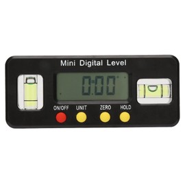 Garosa 360 Angle Finder Degrees Mini Digital Protractor Angle Finder Inclinometer Magnetic Bottom Angle Tool Miter Duplicator Angle Measuring Tool (100mm),Protractor
