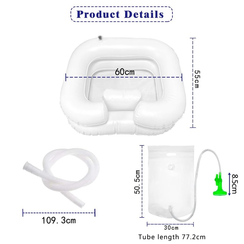 Inflatable Hair Washbasin, Portable Inflatable Hair Basin, Inflatable Hair Washbasin,
