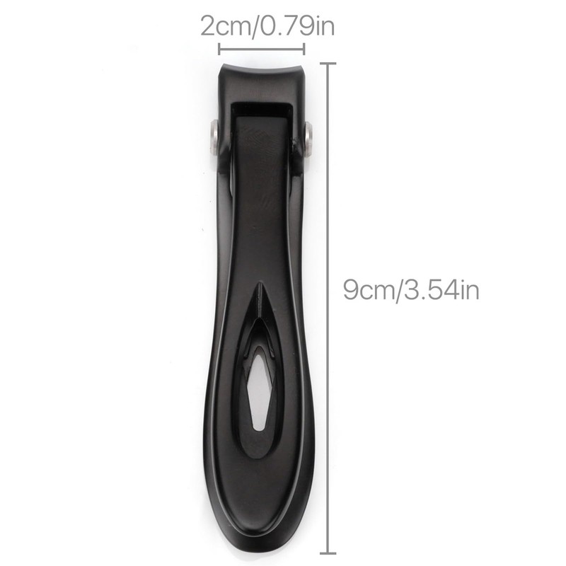 Nail Clippers 16mm Wide Large Jaw Opening For Thick Nail