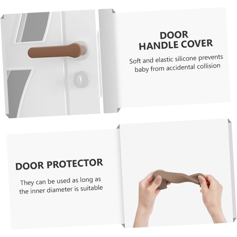 Kisangel Protector de Manija de Puerta de Seguridad para Bebe