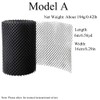 16 x 600mm Mesh Gutter Guard 6M Plastic Roof Gutter