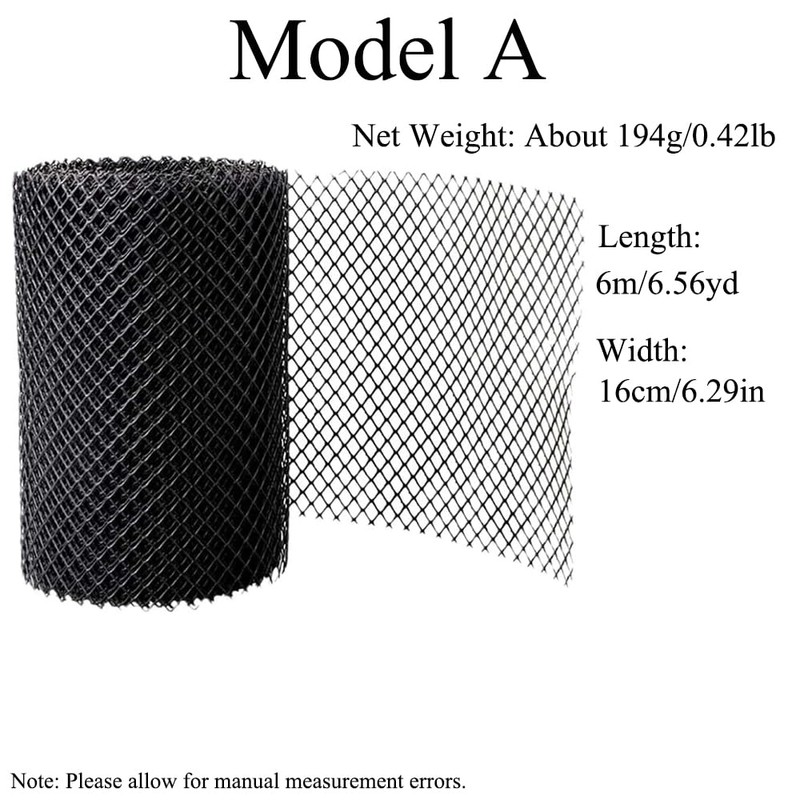 16 x 600mm Mesh Gutter Guard 6M Plastic Roof Gutter