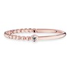 cai 360272760RV Women's Ring 925 Sterling Silver Rose Gold-Plated Zirconia